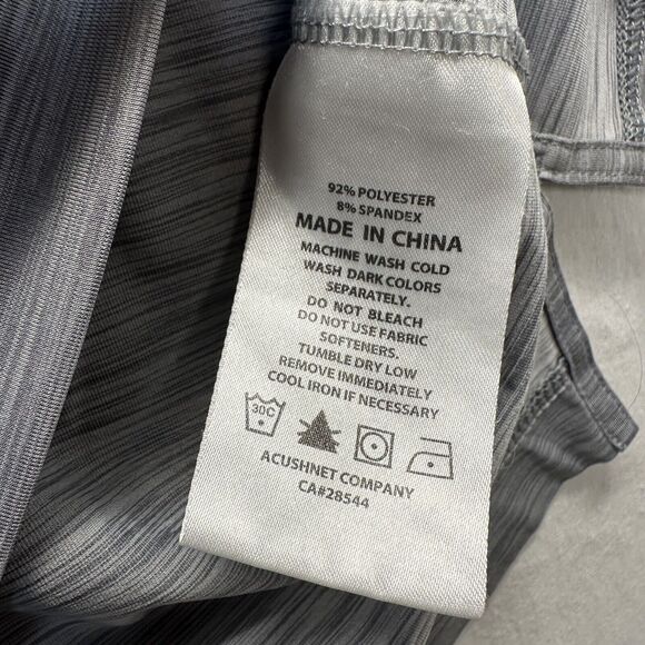 Foot Joy Shirt Mens XL Polo Gray Short Sleeve Embroidered Logo Golf Preppy FJ - Picture 6 of 9